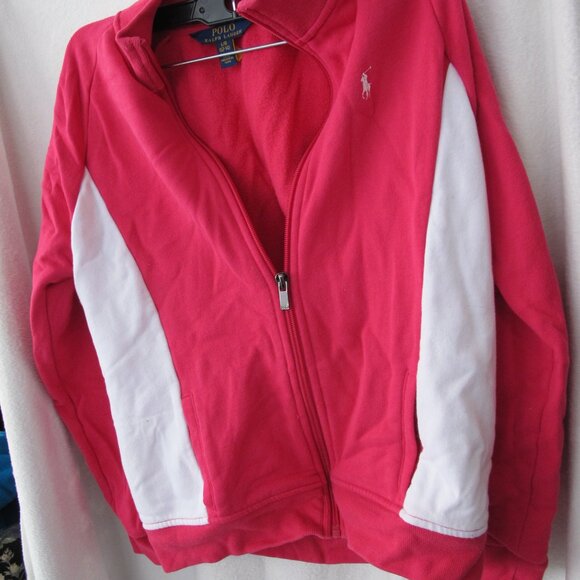 Polo Ralph Lauren Girl's Zip Up Jacket/Sweatshirt - Large (12-14) - Picture 7 of 10